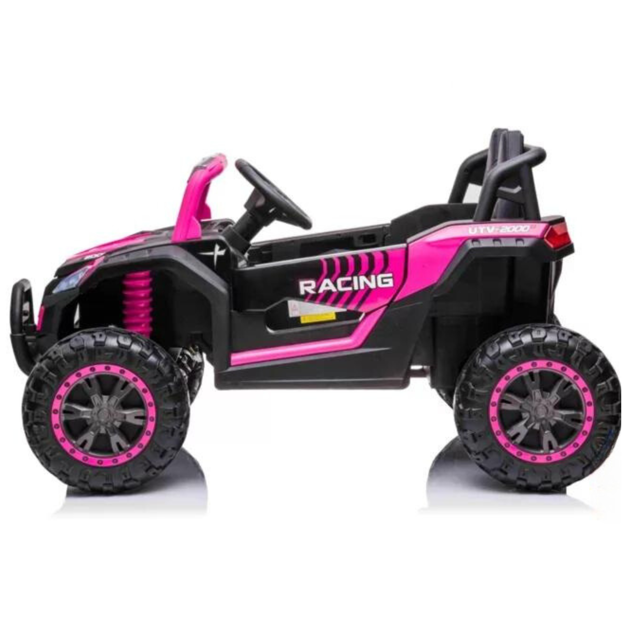 Coche Eléctrico para Niños BEACH BUGGY 4x4 24v Rosa c/ RUEDAS DE GOMA & ASIENTO DE PIEL