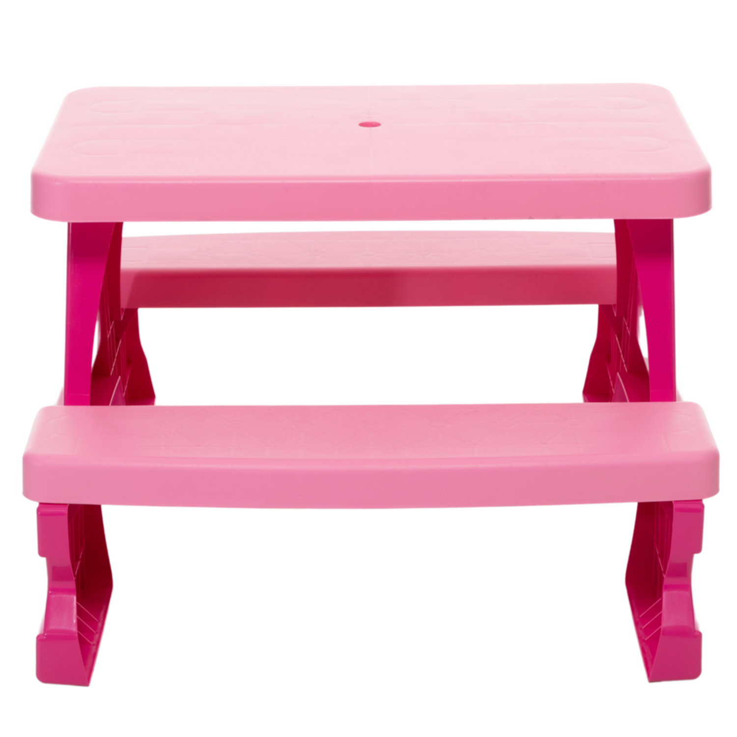 Mesa Infantil de Jardim com Bancos Rosa