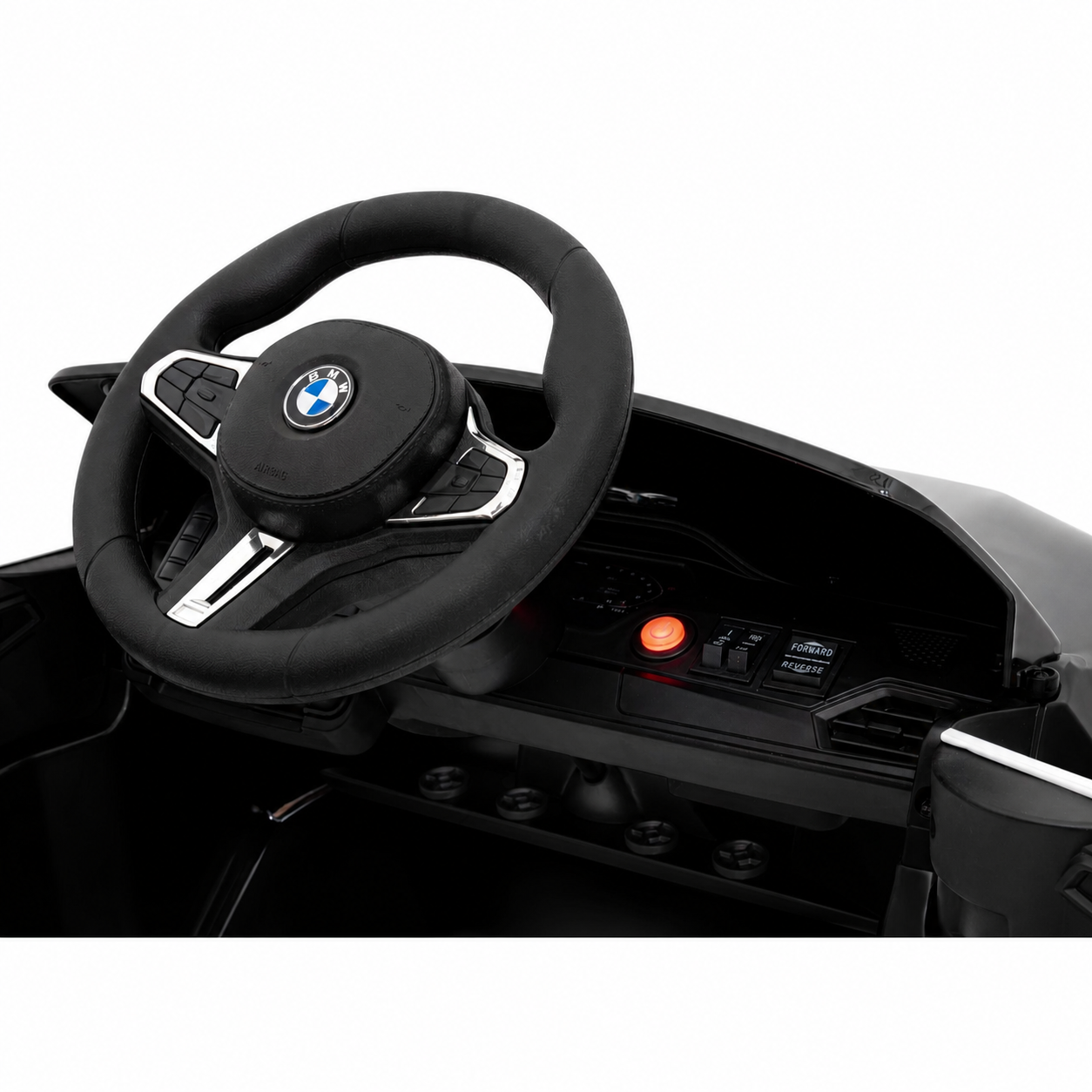 Coche Eléctrico para Niños BMW M4 12v Negro BATERÍA DE LITIO con RUEDAS DE GOMA y ASIENTO DE PIEL
