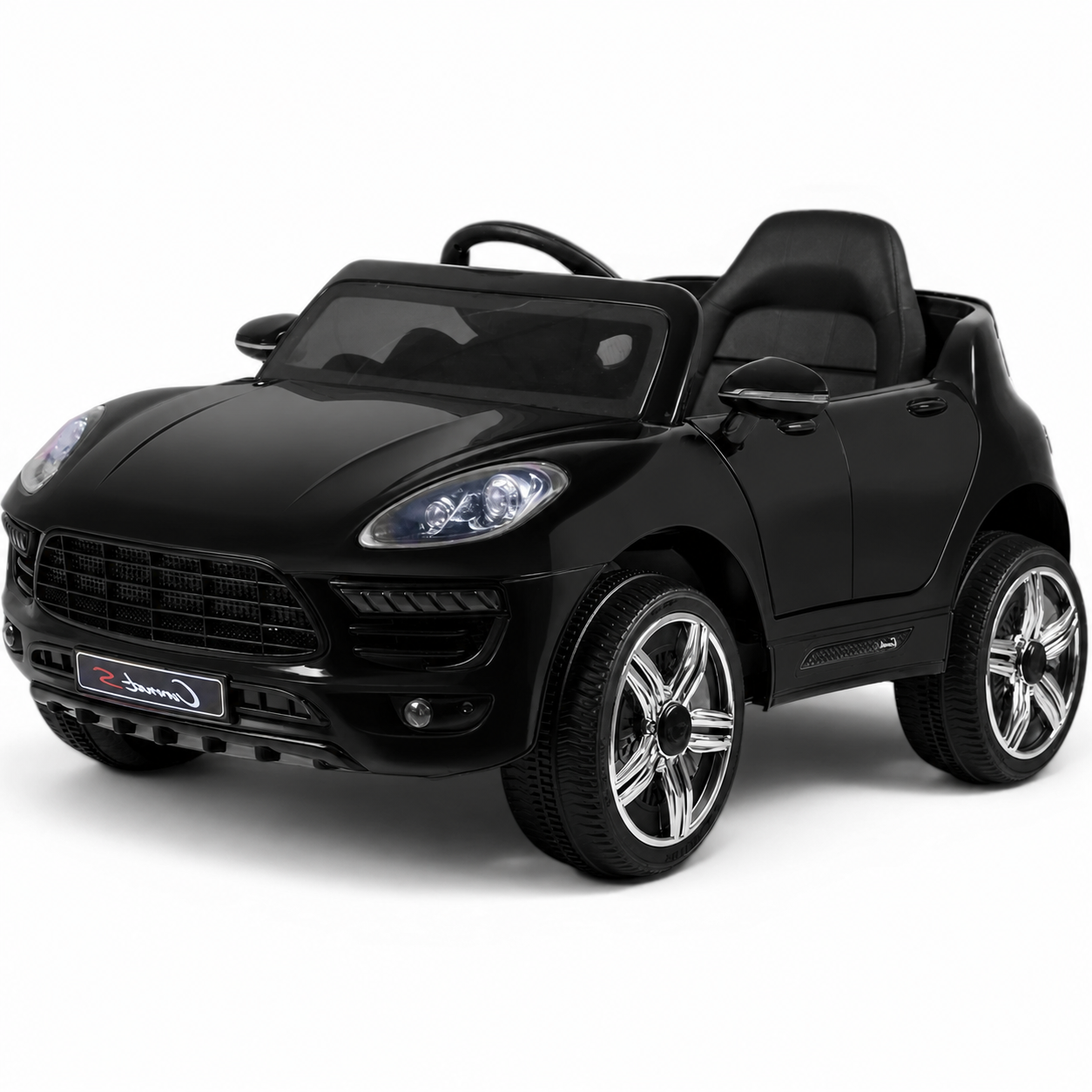 Carro Elétrico para Criança CORONET-S 12v Preto c/ RODAS DE BORRACHA