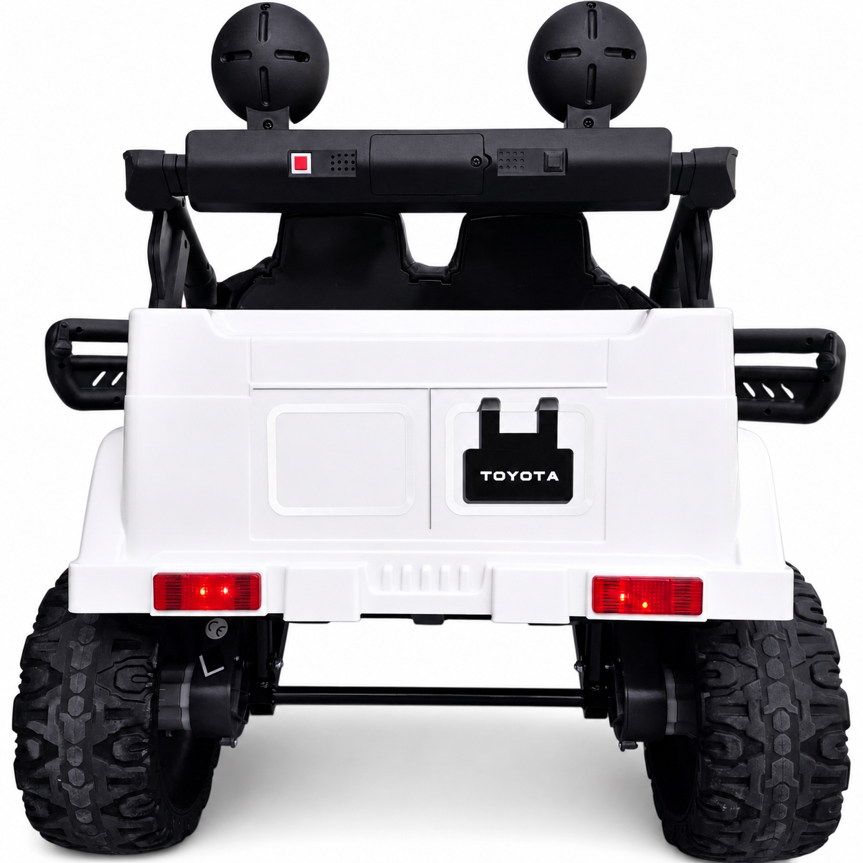 Coche Eléctrico para Niños TOYOTA FJ CRUISER 12v 4X4 Camel c/ RUEDAS DE GOMA & ASIENTO DE PIEL