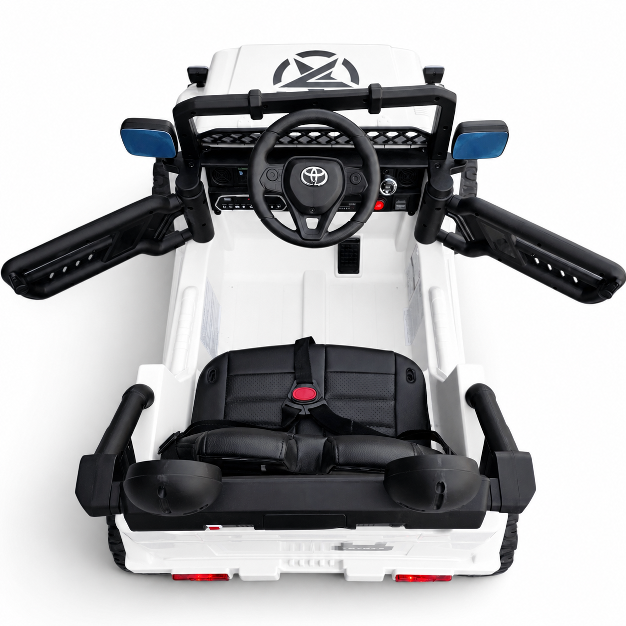 Coche Eléctrico para Niños TOYOTA FJ CRUISER 12v 4X4 Camel c/ RUEDAS DE GOMA & ASIENTO DE PIEL