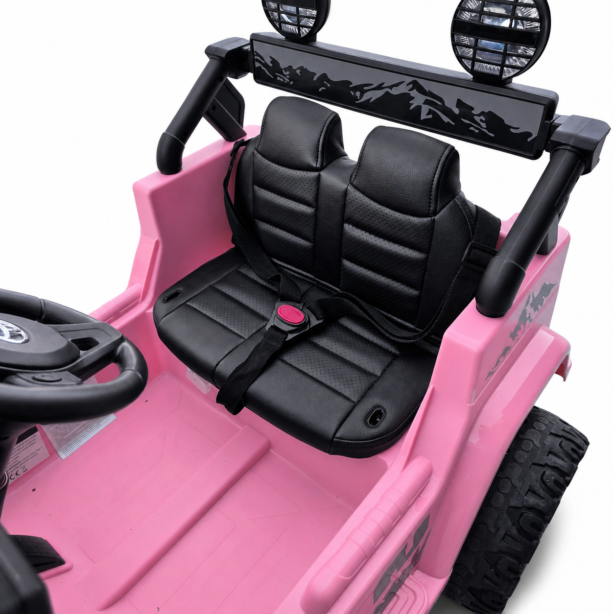 Coche Eléctrico para Niños TOYOTA FJ CRUISER 12v 4X4 Camel c/ RUEDAS DE GOMA & ASIENTO DE PIEL