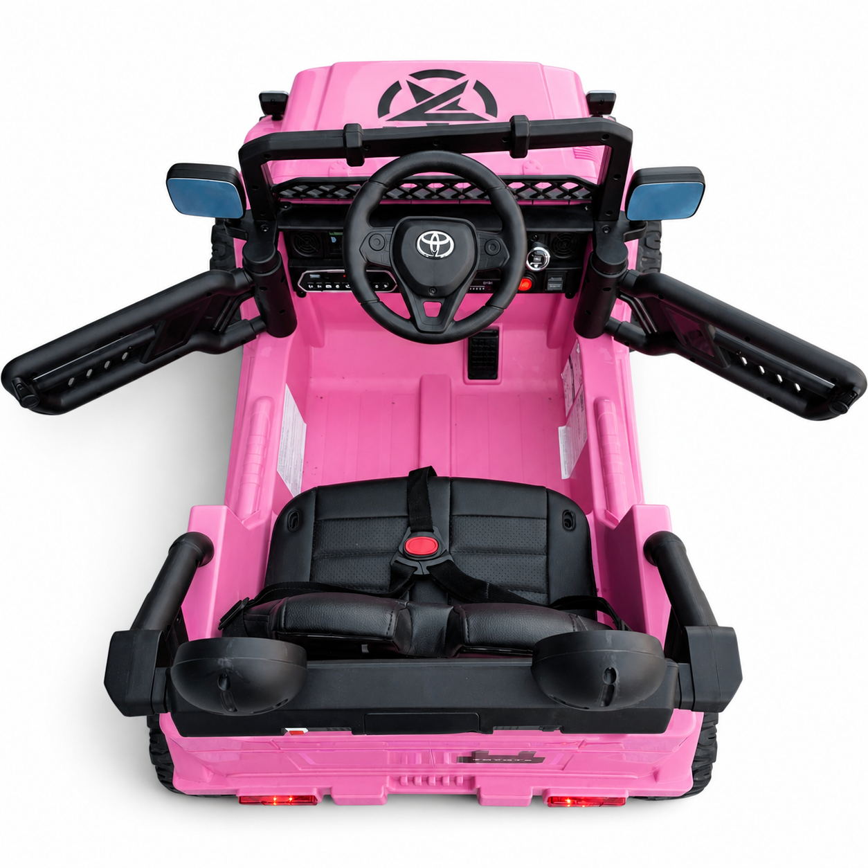 Coche Eléctrico para Niños TOYOTA FJ CRUISER 12v 4X4 Camel c/ RUEDAS DE GOMA & ASIENTO DE PIEL