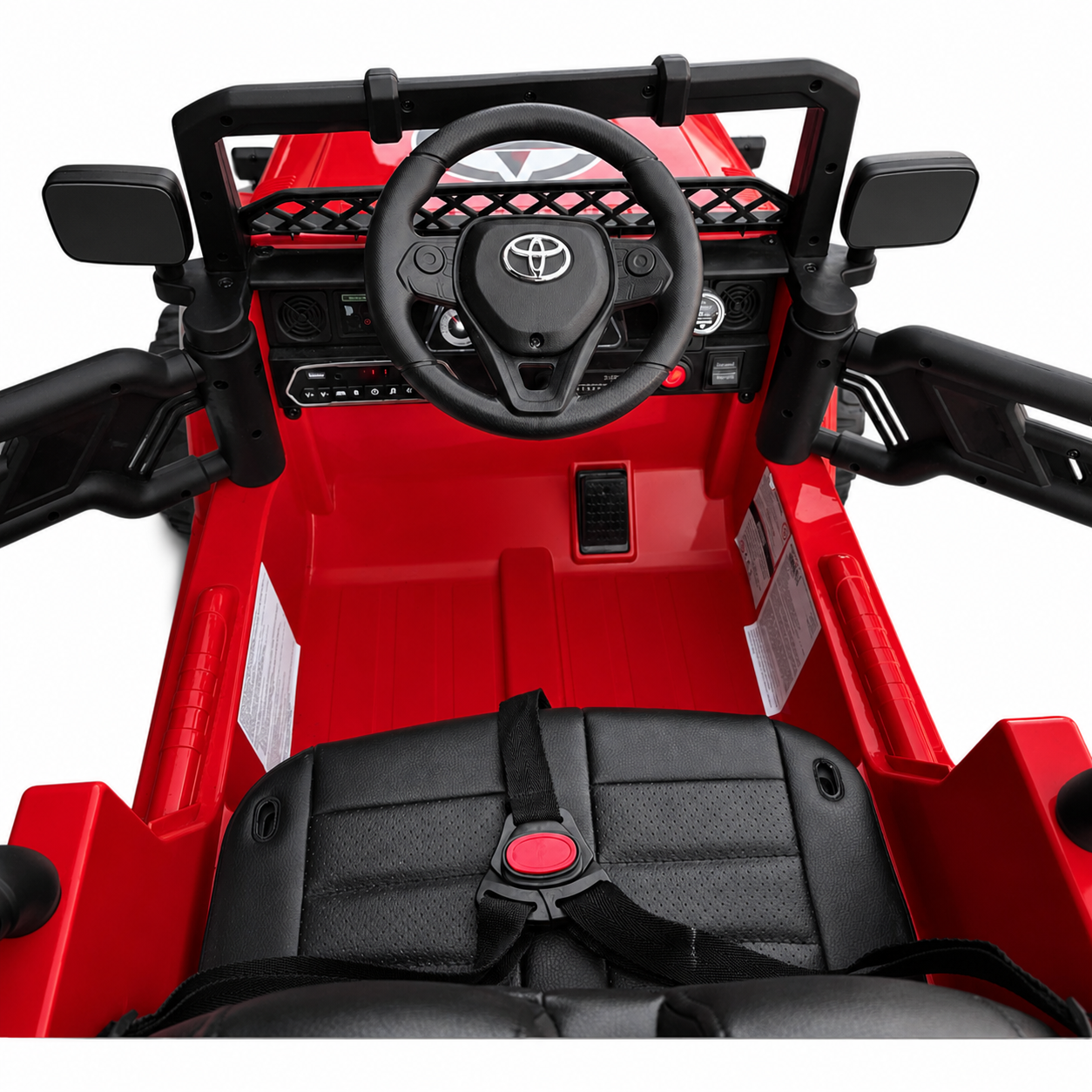 Coche Eléctrico para Niños TOYOTA FJ CRUISER 12v 4X4 Camel c/ RUEDAS DE GOMA & ASIENTO DE PIEL