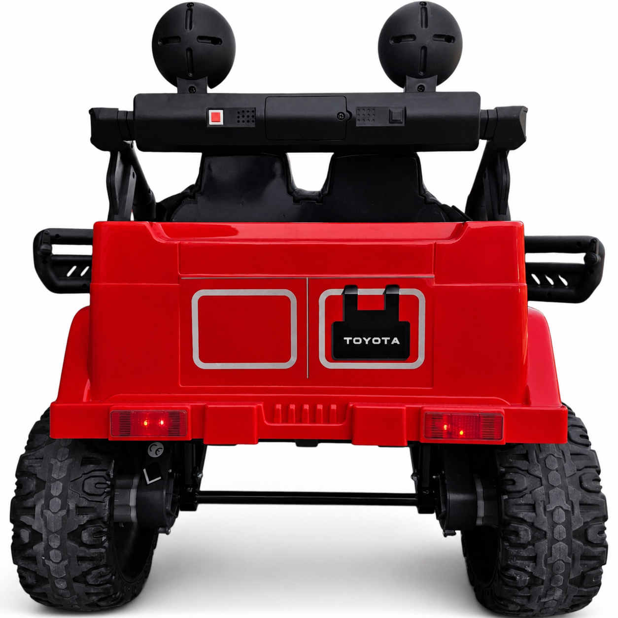 Coche Eléctrico para Niños TOYOTA FJ CRUISER 12v 4X4 Camel c/ RUEDAS DE GOMA & ASIENTO DE PIEL