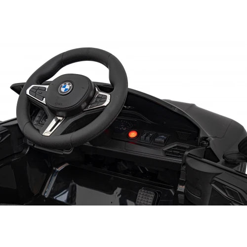 Carro Elétrico para Criança BMW M4 12v Preto BATERIA DE LITIO c/ RODAS DE BORRACHA & ASSENTO EM PELE