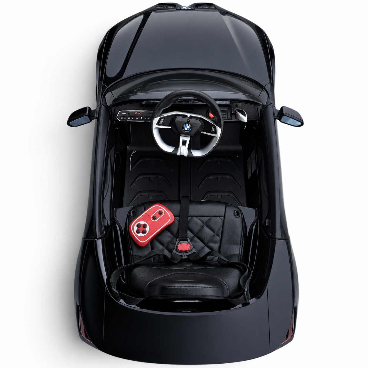 Coche Eléctrico para Niños BMW I4 12v BATERÍA DE LITIO Negro c/ RUEDAS DE GOMA & ASIENTO DE PIEL