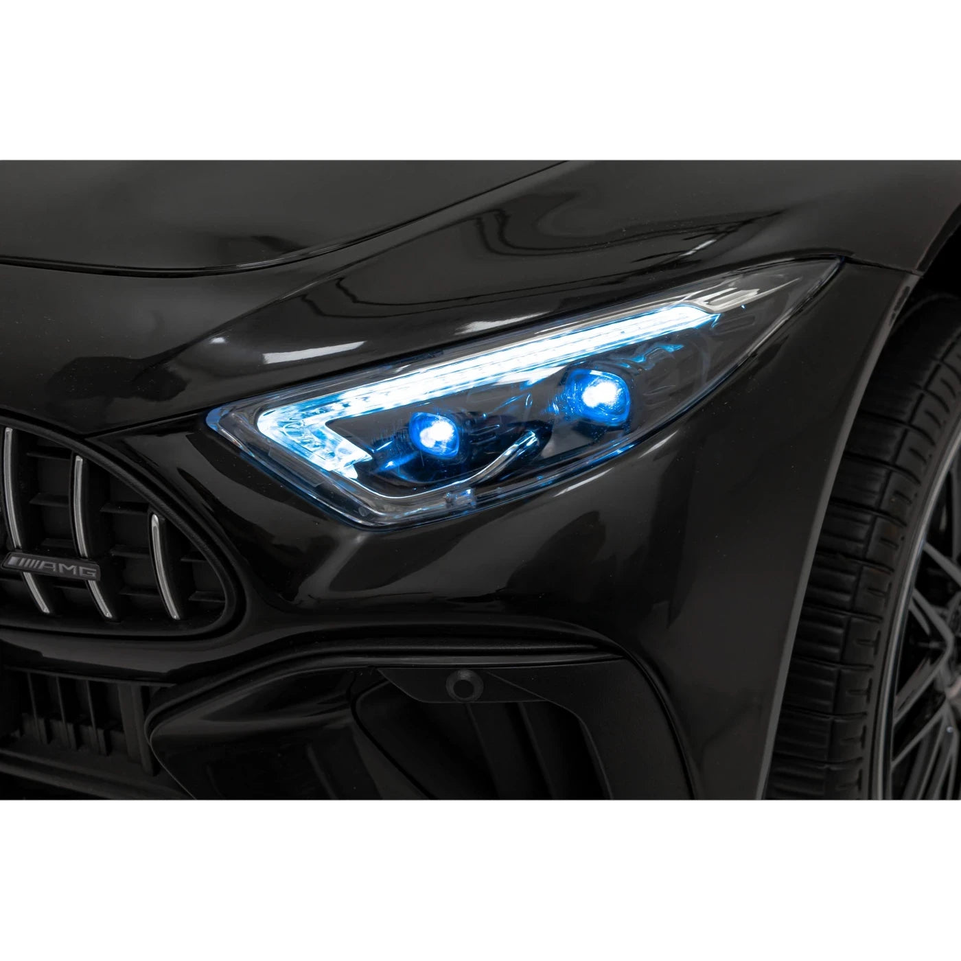 Coche Eléctrico para Niños MERCEDES SL63 Negro 4x4 2 LUGARES 24v c/ RUEDAS DE GOMA & ASIENTO DE PIEL