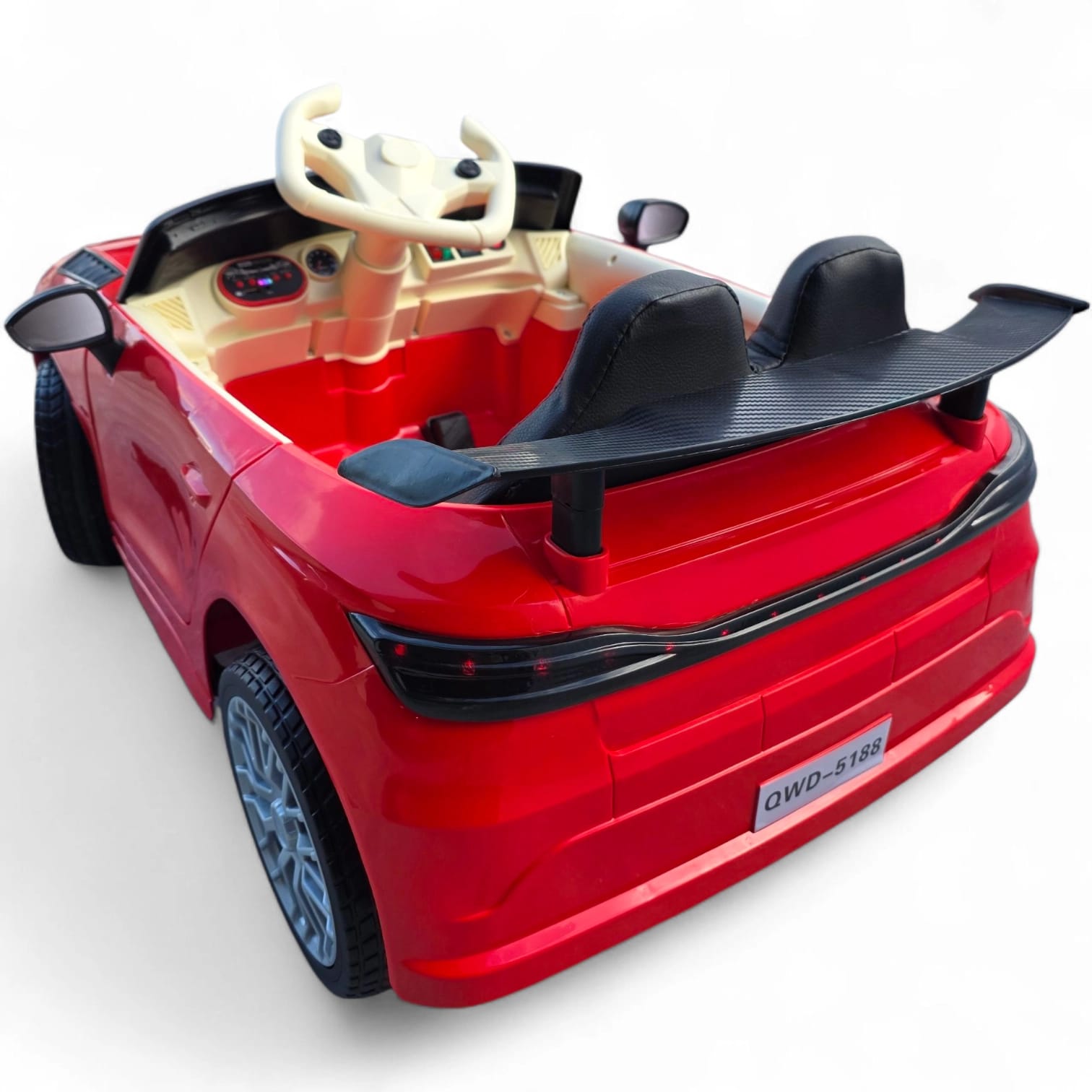 Coche Eléctrico para Niños CLA63 Style Rojo 12v c/ RUEDAS DE GOMA & ASIENTO DE PIEL