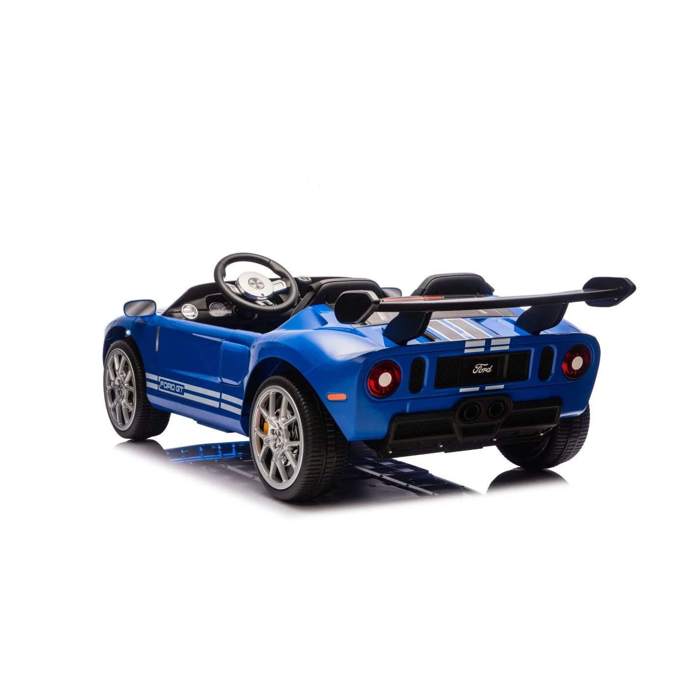 Coche Eléctrico para Niños FORD GT 24v Azul 4x4 c/ RUEDAS DE GOMA & ASIENTO DE PIEL