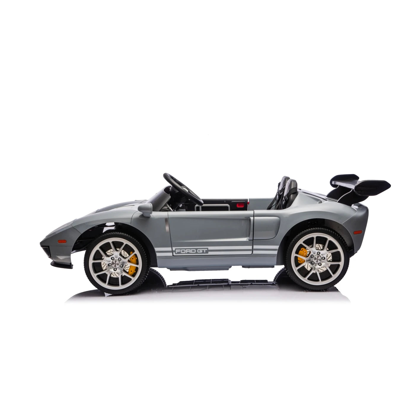 Coche Eléctrico para Niños FORD GT 24v Gris 4x4 c/ RUEDAS DE GOMA & ASIENTO DE PIEL