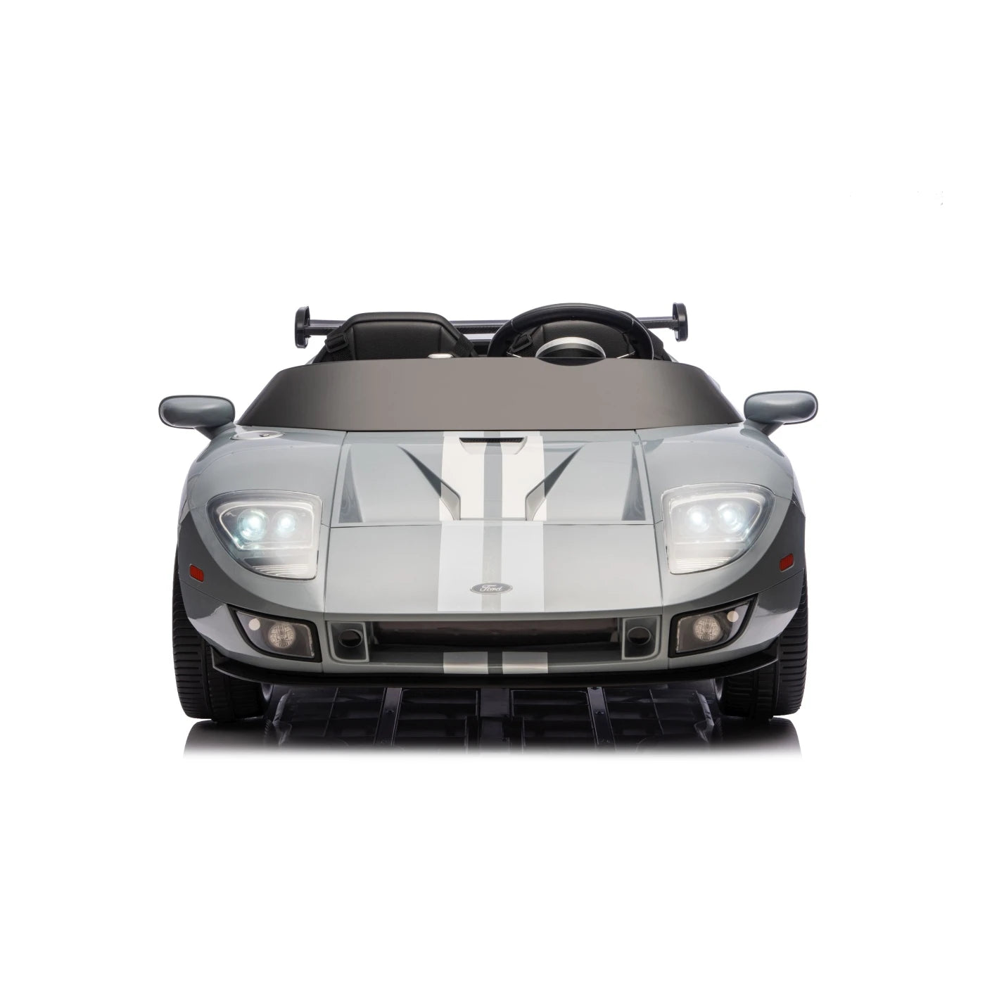 Coche Eléctrico para Niños FORD GT 24v Gris 4x4 c/ RUEDAS DE GOMA & ASIENTO DE PIEL