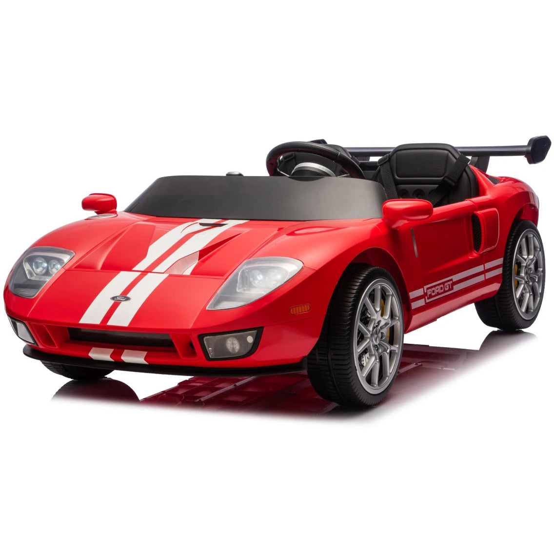 Coche Eléctrico para Niños FORD GT 24v Rojo 4x4 c/ RUEDAS DE GOMA & ASIENTO DE PIEL