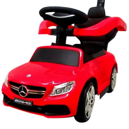 Carrinho de Empurrar MERCEDES C63 Vermelho