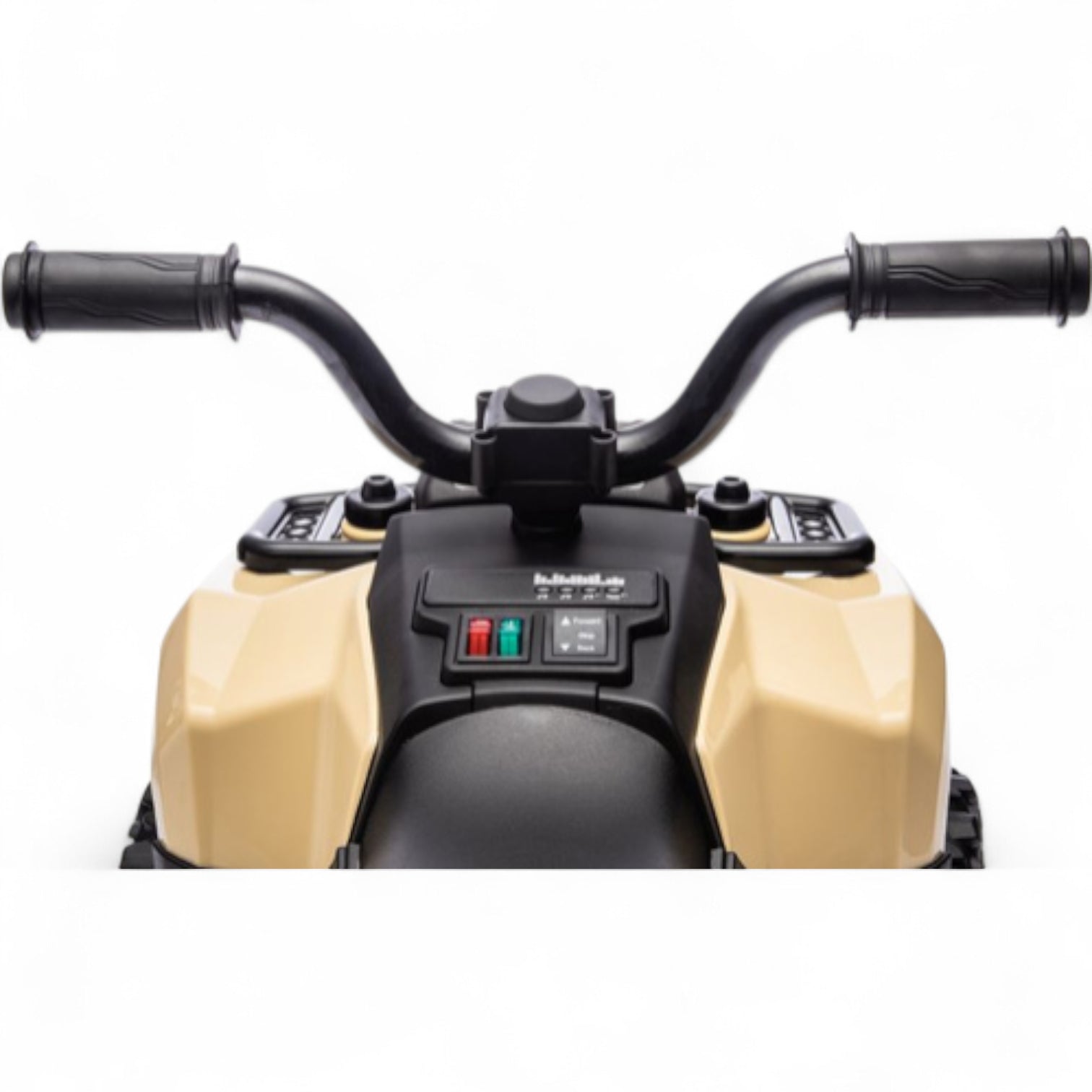 Mini Moto 4 Eléctrica para Niños LITTLE EXPLORER 6v Khaki c/ RODAS DE GOMA