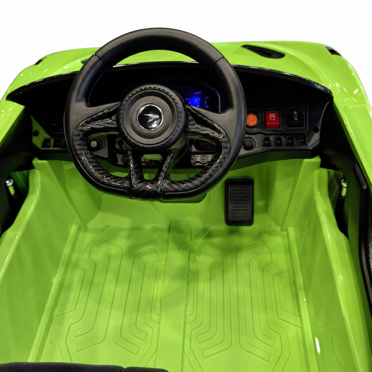 Coche Eléctrico para Niño McLaren 12v Verde c/ RUEDAS DE GOMA & ASIENTO DE PIEL