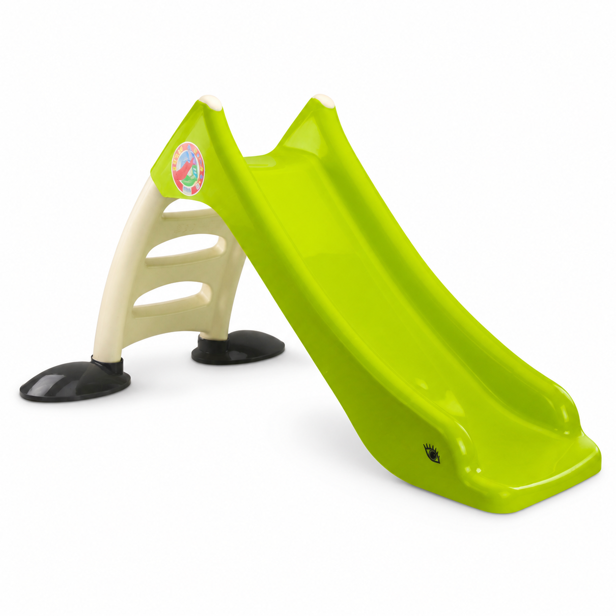 Resbaladilla Funtastic S Verde y Beige