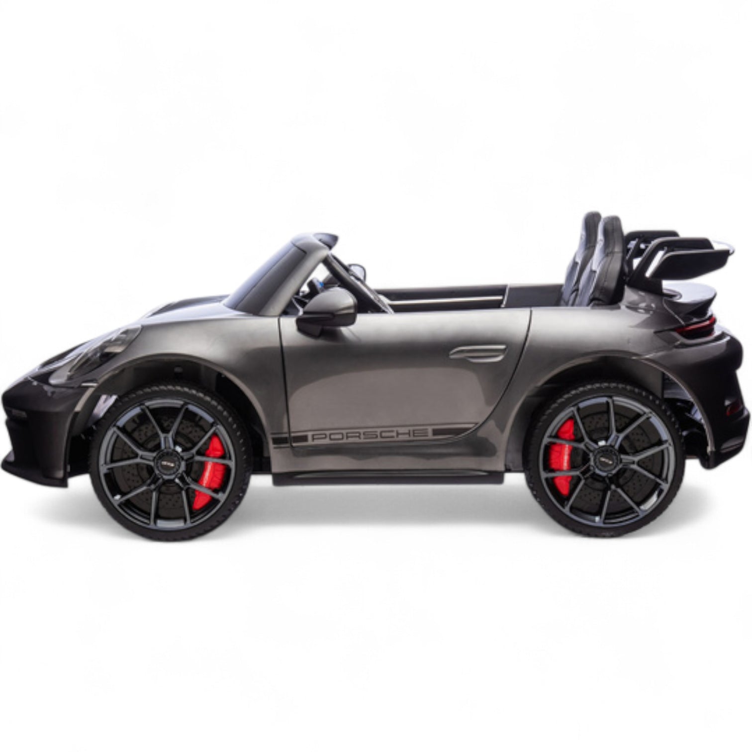 Coche Eléctrico para Niño PORSCHE 911 GT3 24v STRONG XXL Rosa c/ RUEDAS DE GOMA & ASIENTO DE PIEL Y VELVET