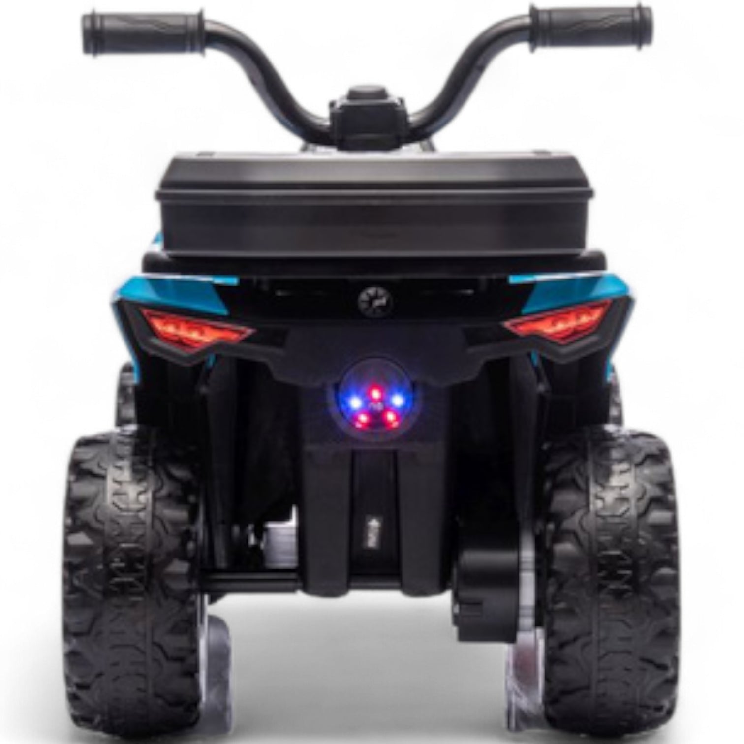 Mini Moto 4 Eléctrica para Niños LITTLE EXPLORER 6v Azul c/ RODAS DE GOMA