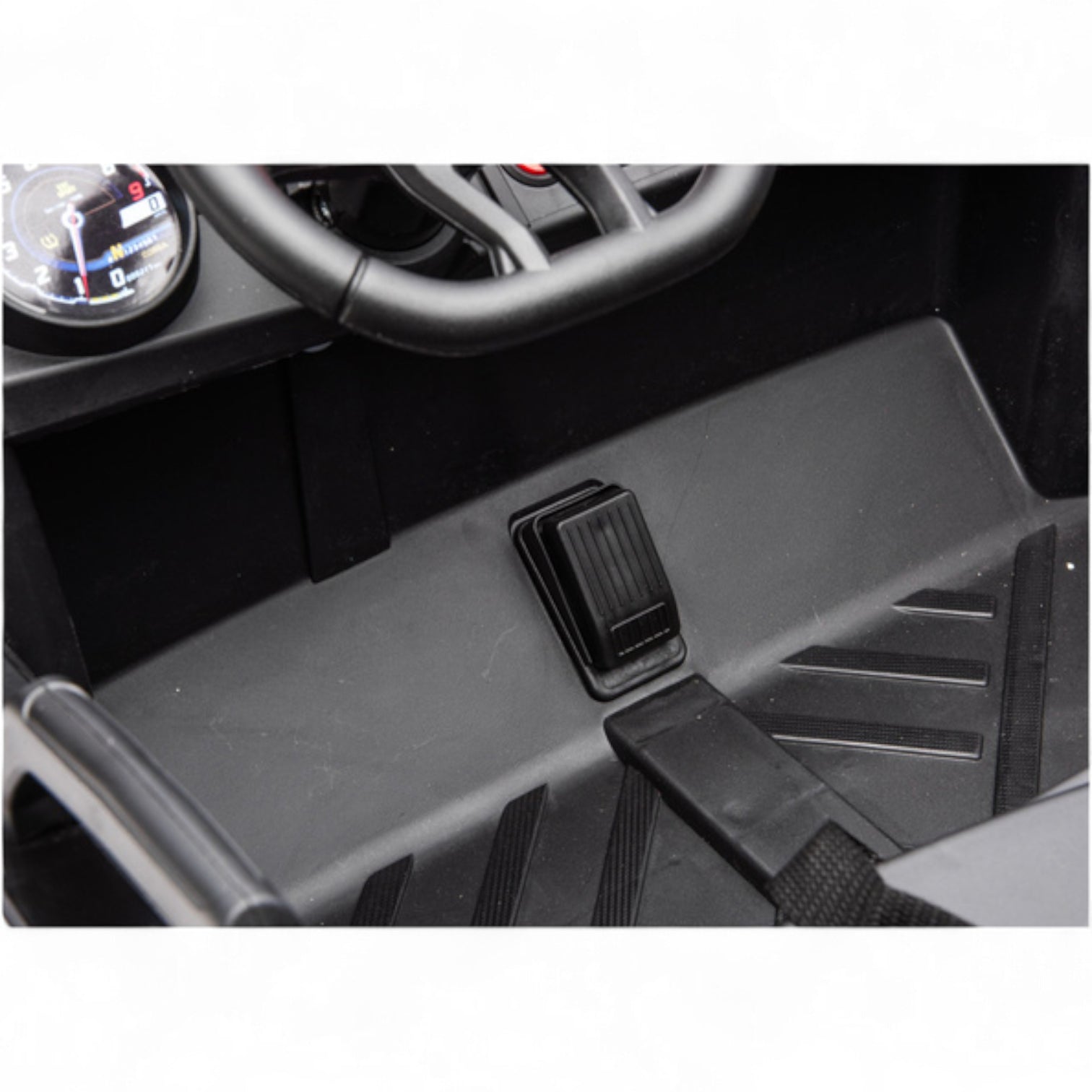 Coche Eléctrico para Niño BUGGY TURBO SPORT 4x4 24v Negro c/ RUEDAS DE GOMA & ASIENTO DE PIEL