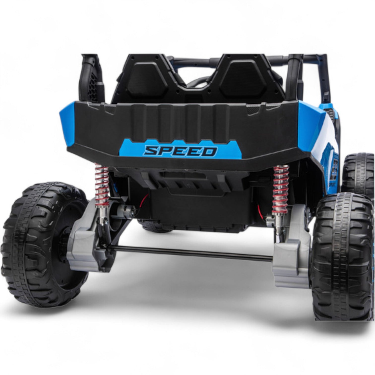Coche Eléctrico para Niño BUGGY TURBO SPORT 4x4 24v Azul c/ RUEDAS DE GOMA & ASIENTO DE PIEL