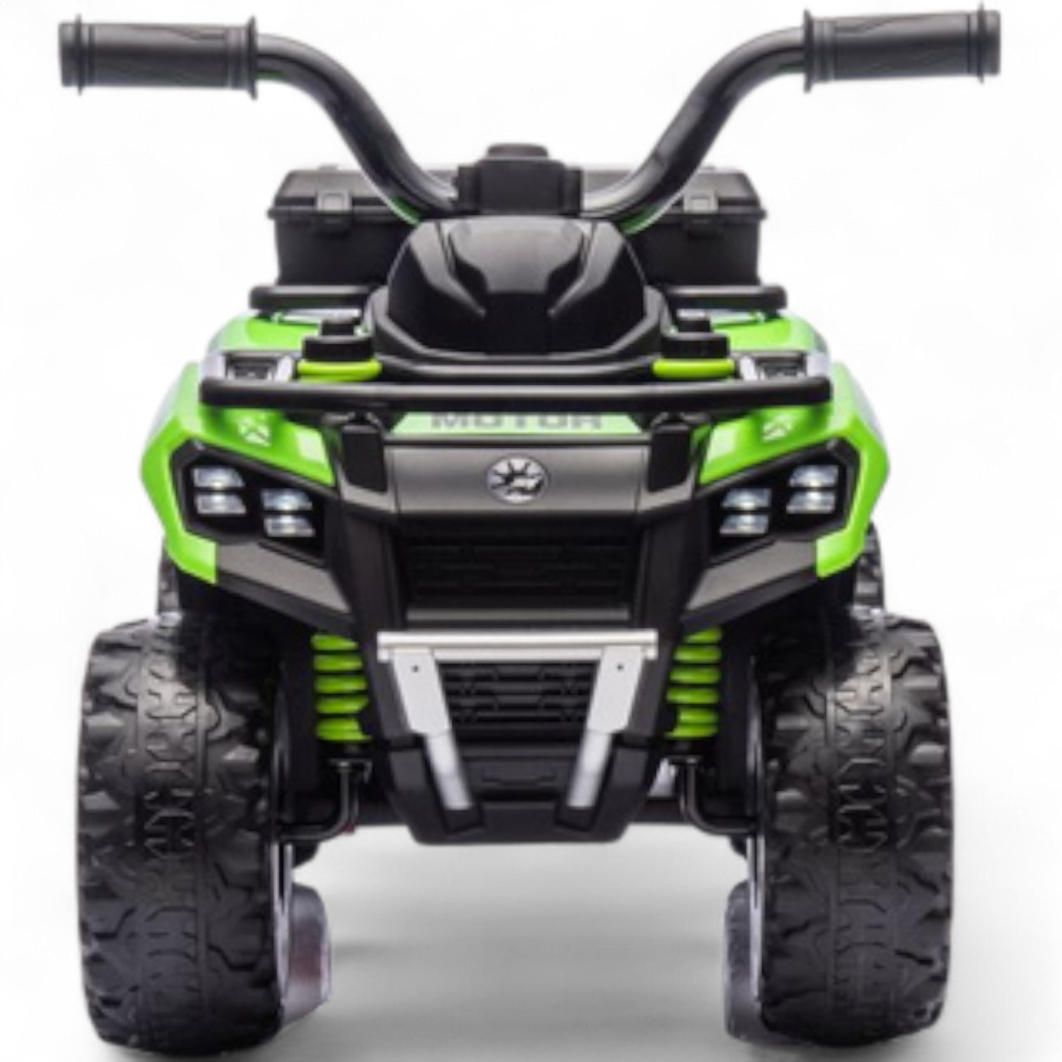 Mini Moto 4 Eléctrica para Niños LITTLE EXPLORER 6v Verde c/ RODAS DE GOMA