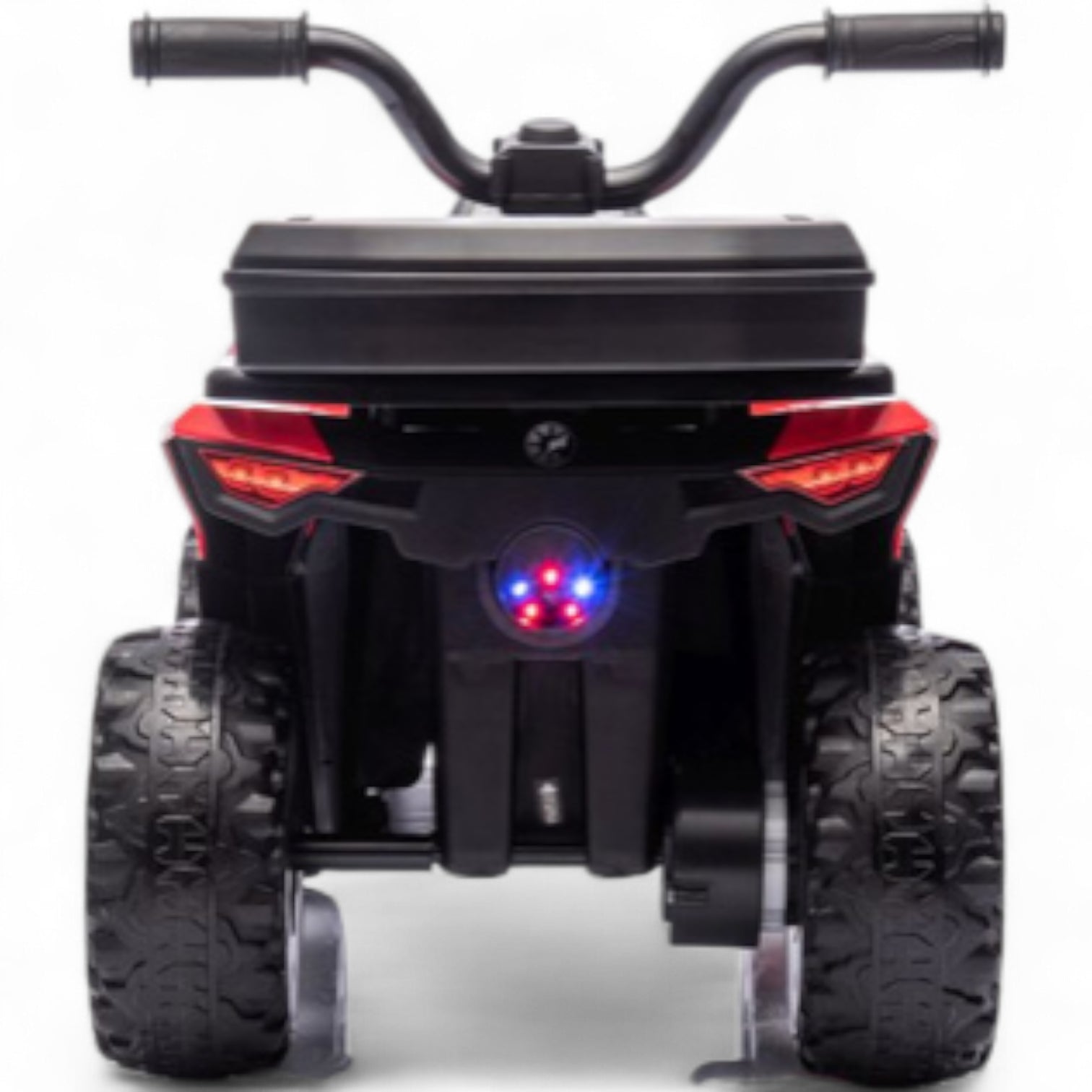 Mini Moto 4 Eléctrica para Niños LITTLE EXPLORER 6v Roja c/ RODAS DE GOMA