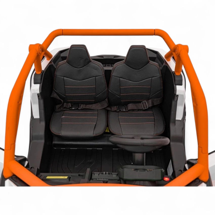 Coche Eléctrico para Niños MAVERICK STYLE RR 4x4 24v Naranja c/ RUEDAS DE GOMA & ASIENTO DE PIEL