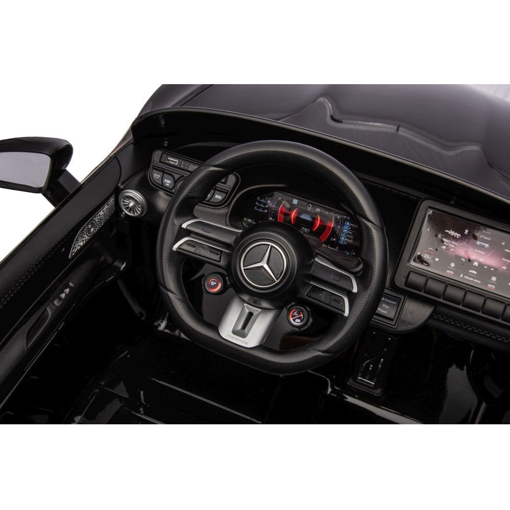 Coche Eléctrico para Niños MERCEDES SL63 Negro 4x4 2 LUGARES 24v c/ RUEDAS DE GOMA & ASIENTO DE PIEL