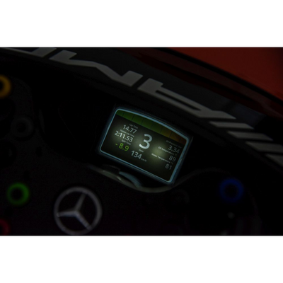 Coche Eléctrico para Niños MERCEDES GT3 Deluxe 12v Naranja c/ RUEDAS DE GOMA & ASIENTO DE PIEL