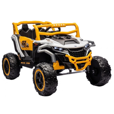 Coche Eléctrico para Niños Buggy Speed Rojo 4x4 12v con RUEDAS DE GOMA y ASIENTO DE PIEL