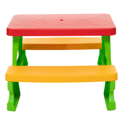 Mesa Infantil de Jardim com Bancos Verde