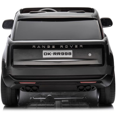 Coche eléctrico para niños RANGE ROVER SV Gris Metalizado 2 Lugares 24v MP4 c/ RUEDAS DE GOMA & ASIENTO DE PIEL