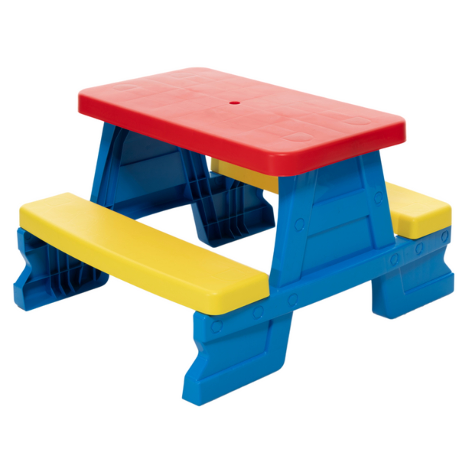 Mesa Infantil de Jardim com Bancos Azul