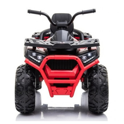 Moto Eléctrica para Niño QUAD DESERT 12V AMARILLA c/ RODAS DE BORRACHA & ASIENTO EN PELE