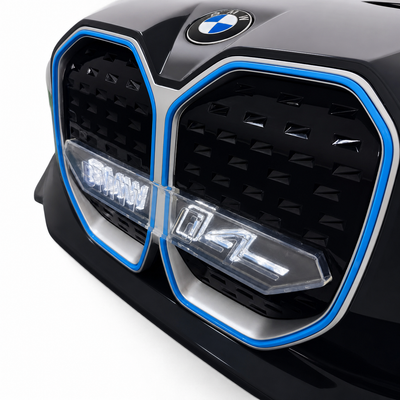 Coche Eléctrico para Niños BMW I4 12v BATERÍA DE LITIO Negro c/ RUEDAS DE GOMA & ASIENTO DE PIEL