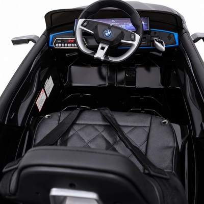 Coche Eléctrico para Niños BMW I4 12v BATERÍA DE LITIO Negro c/ RUEDAS DE GOMA & ASIENTO DE PIEL