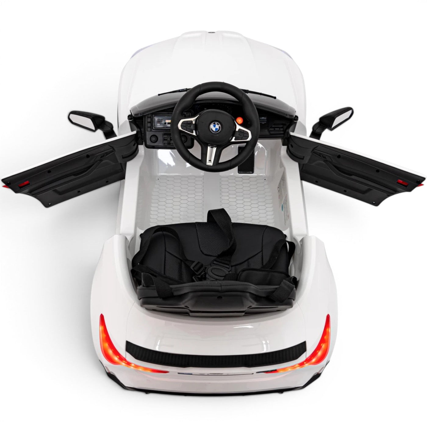 Coche Eléctrico para Niños BMW M4 12v Negro BATERÍA DE LITIO con RUEDAS DE GOMA y ASIENTO DE PIEL