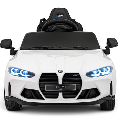 Coche Eléctrico para Niños BMW M4 12v Negro BATERÍA DE LITIO con RUEDAS DE GOMA y ASIENTO DE PIEL