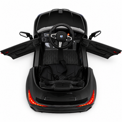 Coche Eléctrico para Niños BMW M4 12v Negro BATERÍA DE LITIO con RUEDAS DE GOMA y ASIENTO DE PIEL