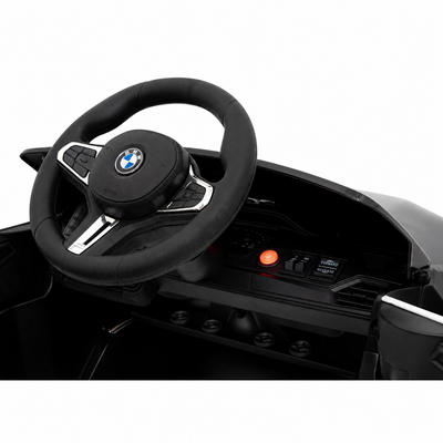 Coche Eléctrico para Niños BMW M4 12v Negro BATERÍA DE LITIO con RUEDAS DE GOMA y ASIENTO DE PIEL