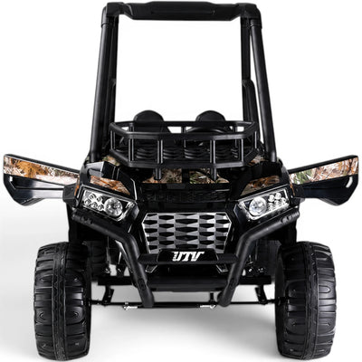 Carro Elétrico para Criança BUGGY SUPER MONSTER 24v Preto c/ RODAS DE BORRACHA & ASSENTO EM PELE