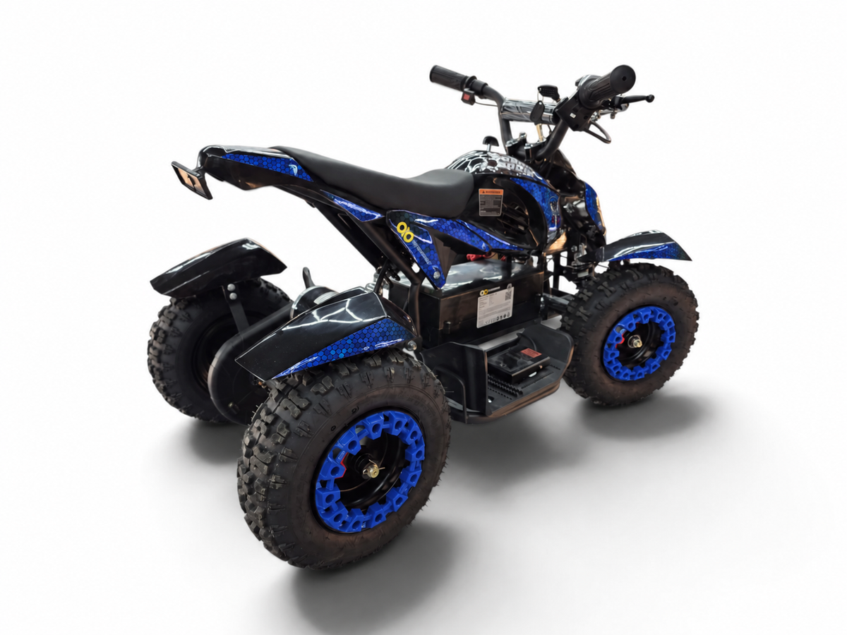 Quad elétrico Cobra azul
