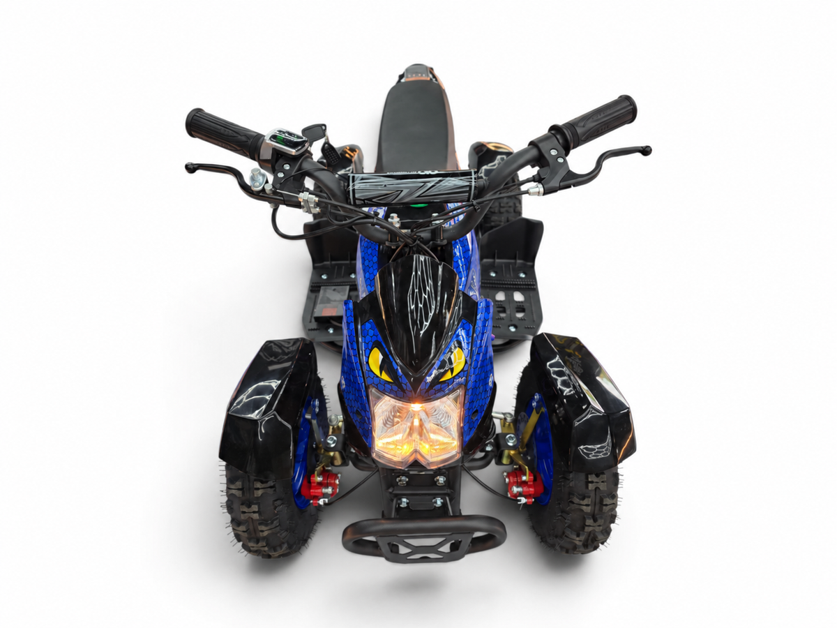 Quad elétrico Cobra azul