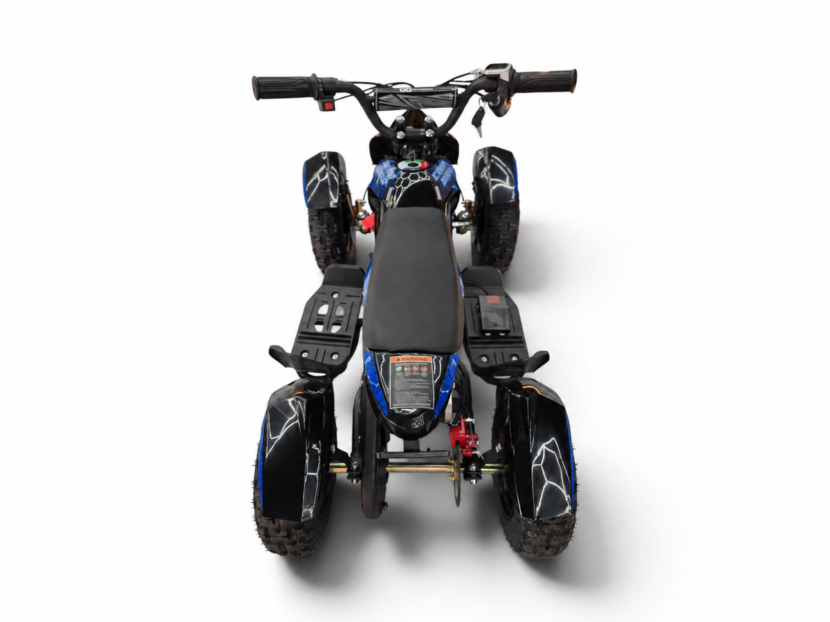 Quad elétrico Cobra azul