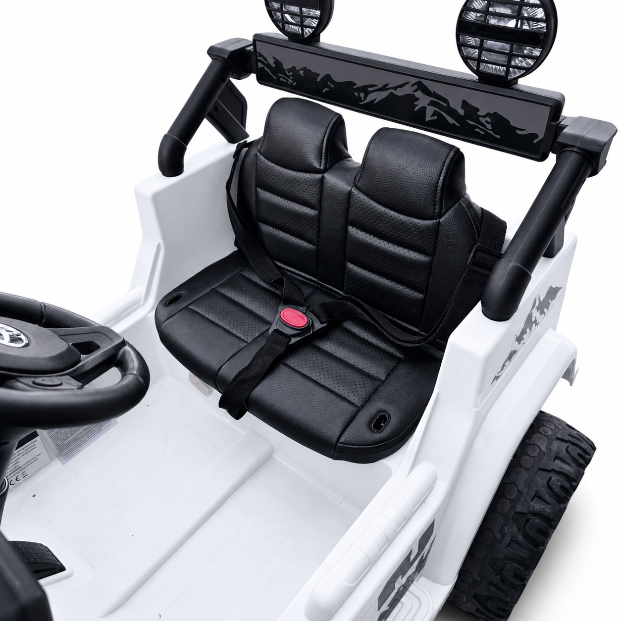 Coche Eléctrico para Niños TOYOTA FJ CRUISER 12v 4X4 Camel c/ RUEDAS DE GOMA & ASIENTO DE PIEL