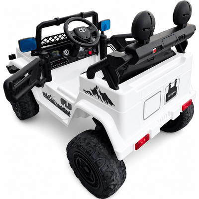 Coche Eléctrico para Niños TOYOTA FJ CRUISER 12v 4X4 Camel c/ RUEDAS DE GOMA & ASIENTO DE PIEL