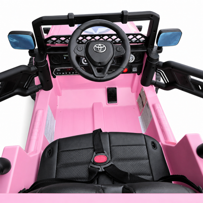Coche Eléctrico para Niños TOYOTA FJ CRUISER 12v 4X4 Camel c/ RUEDAS DE GOMA & ASIENTO DE PIEL