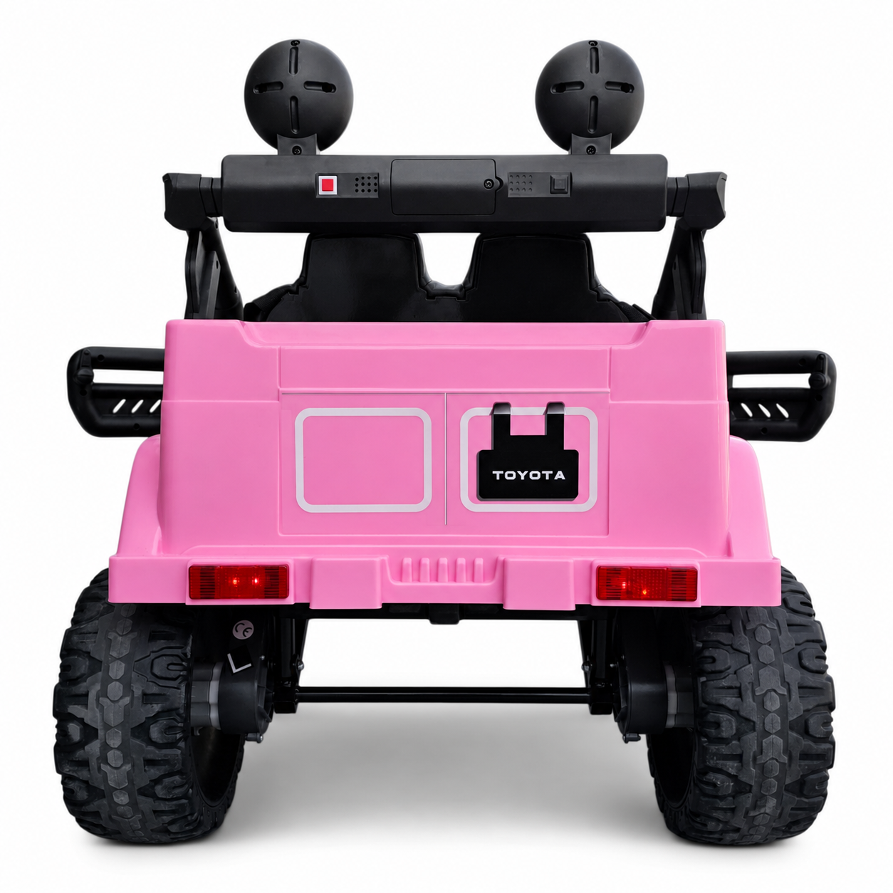 Coche Eléctrico para Niños TOYOTA FJ CRUISER 12v 4X4 Camel c/ RUEDAS DE GOMA & ASIENTO DE PIEL